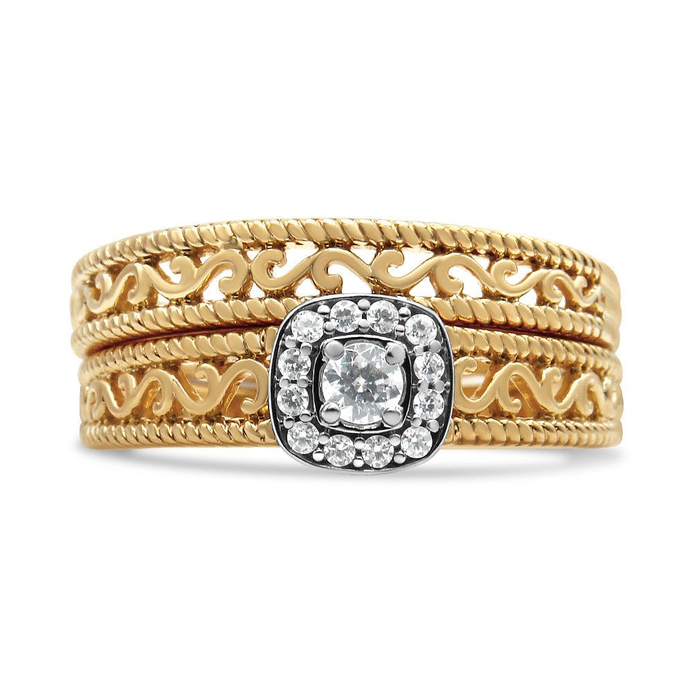 "Pour l`amour 2" Ring- Set