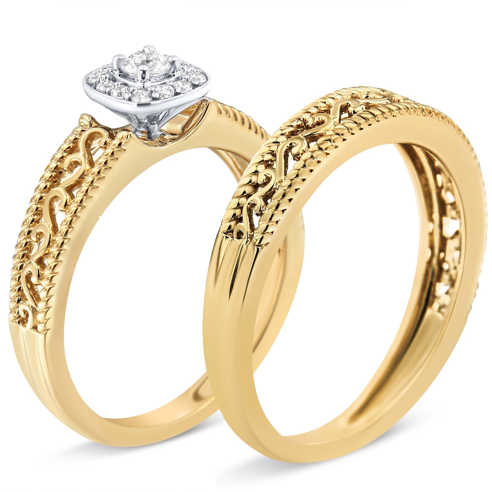 "Pour l`amour 2" Ring- Set