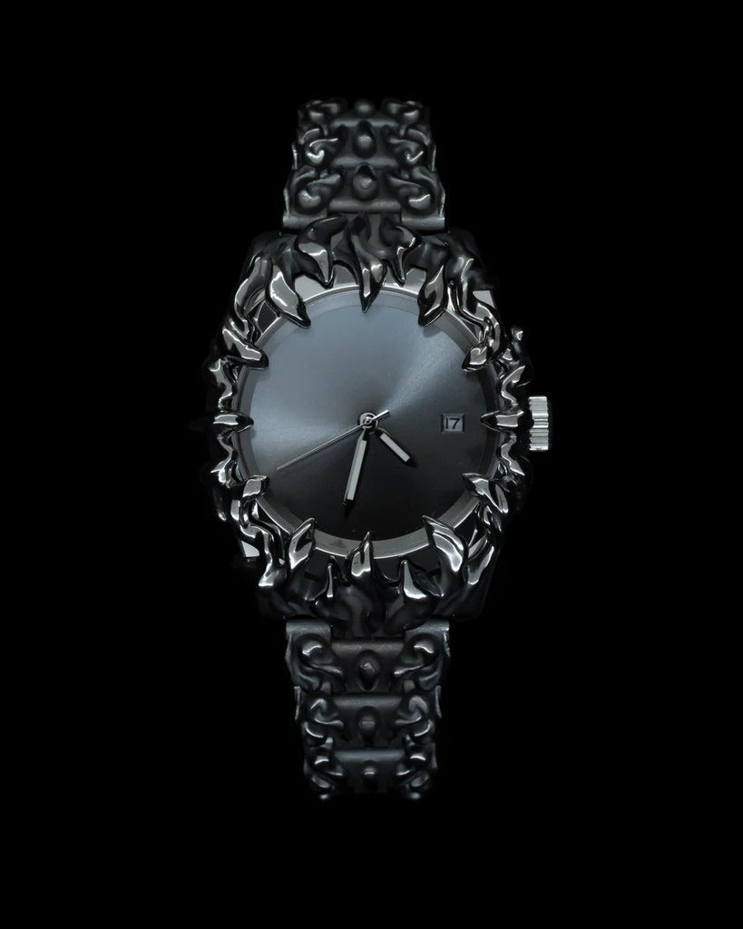"Horloge de la Maison" Edelstahl-Quarzuhr