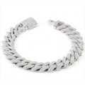 Moissanit Armband