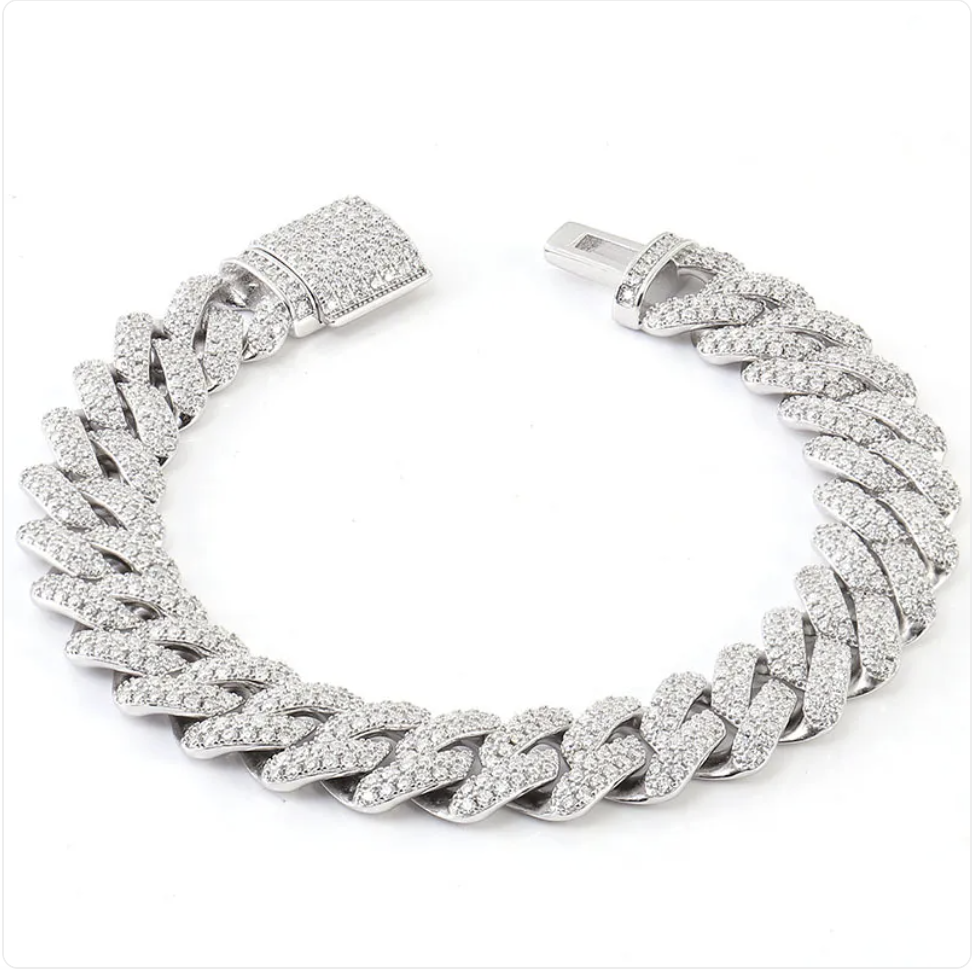 Moissanit Armband