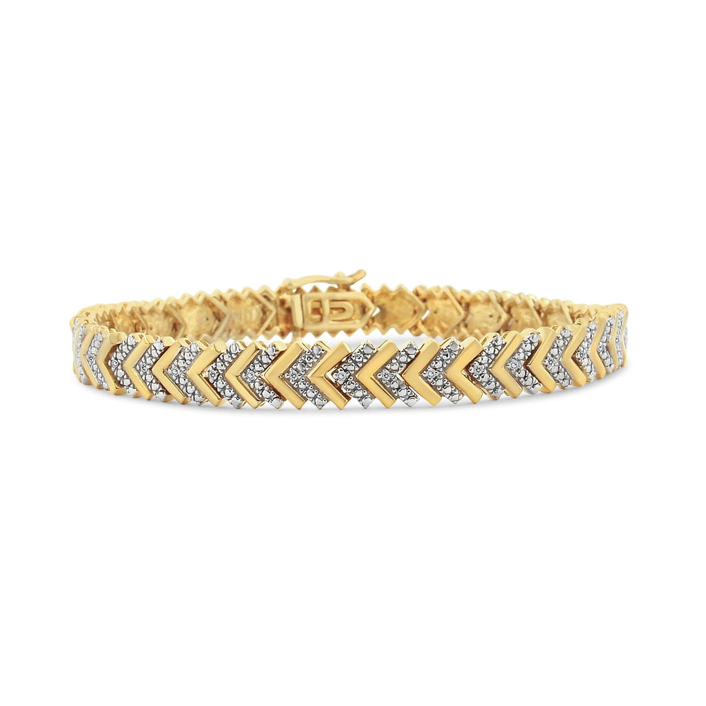 925 Sterling Silber Armband "Wave"