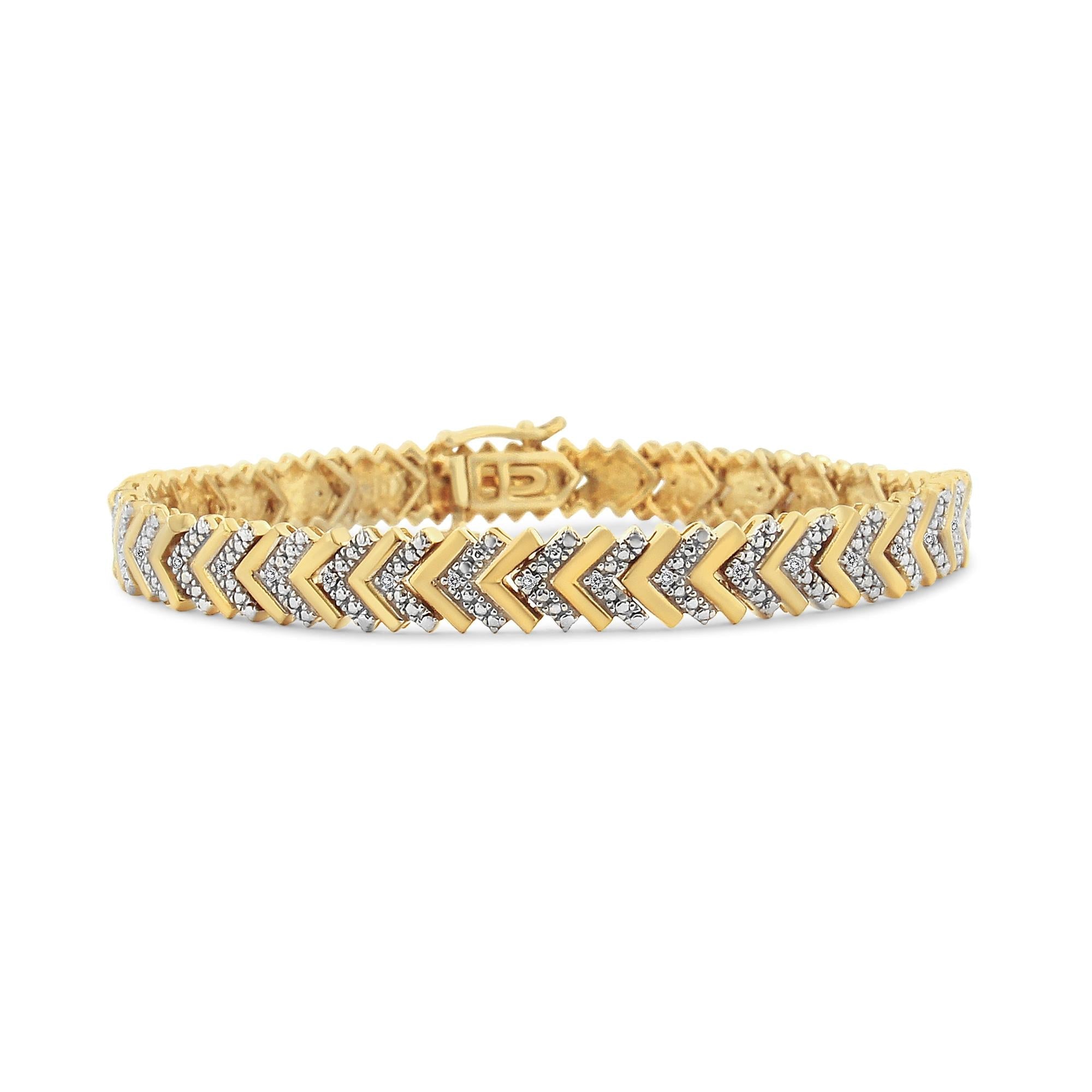 925 Sterling Silber Armband "Wave"