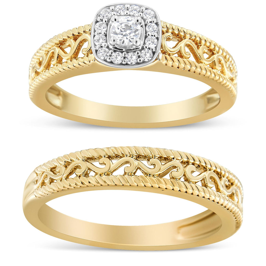 "Pour l`amour 2" Ring- Set