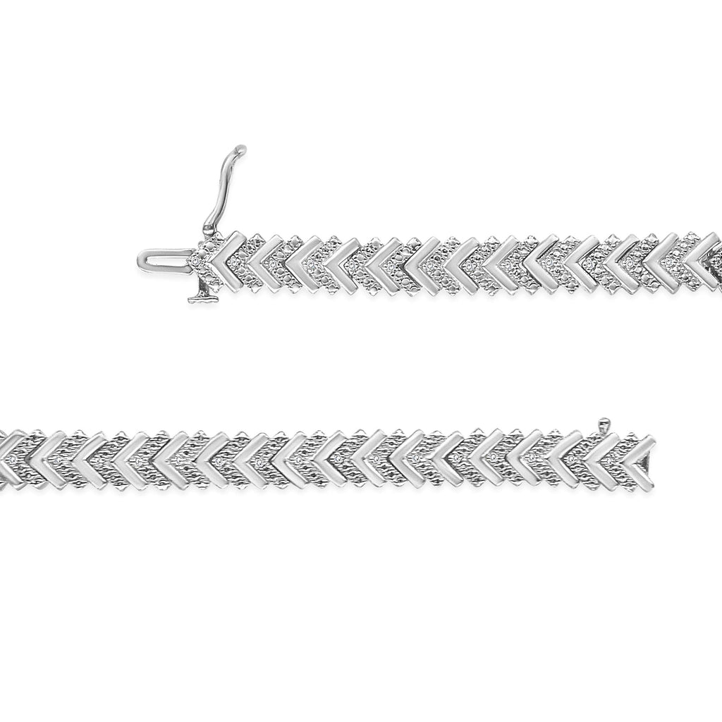 925 Sterling Silber Armband "Wave"