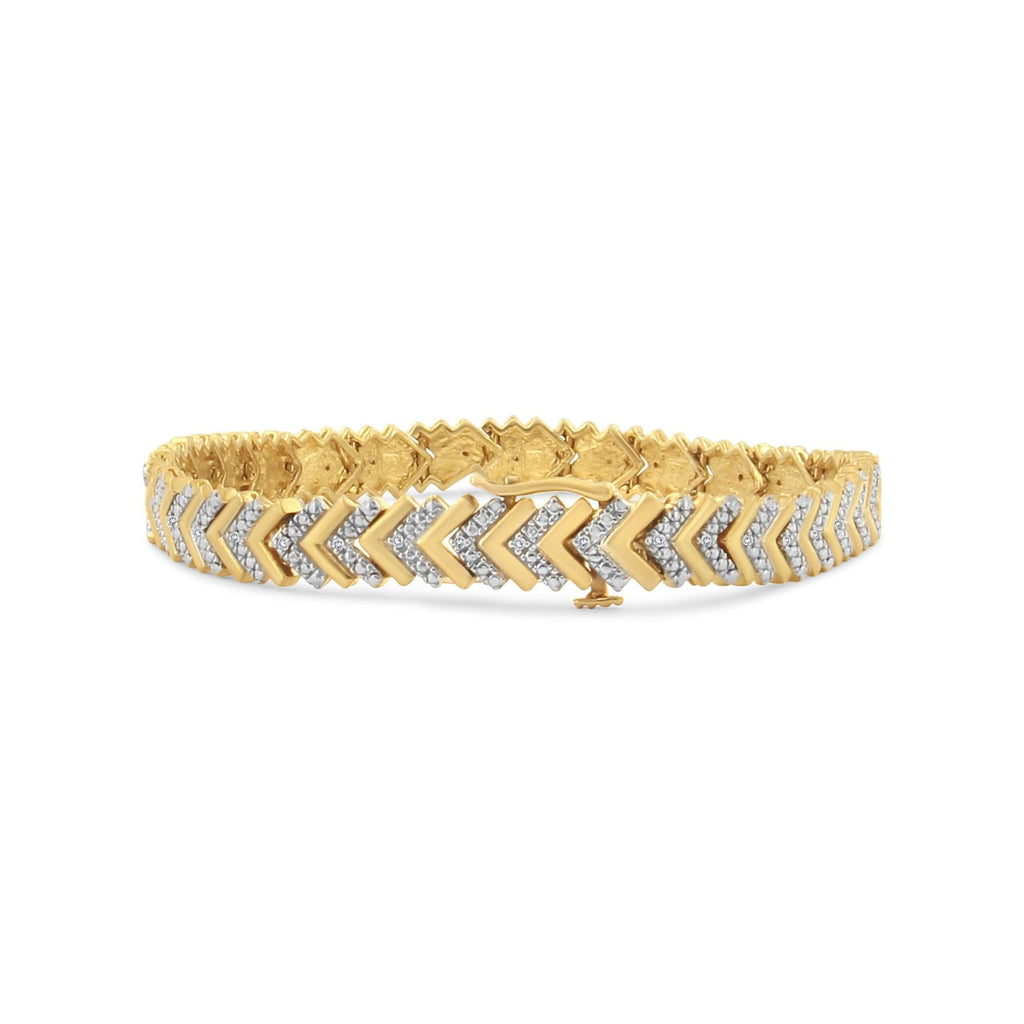 925 Sterling Silber Armband "Wave"