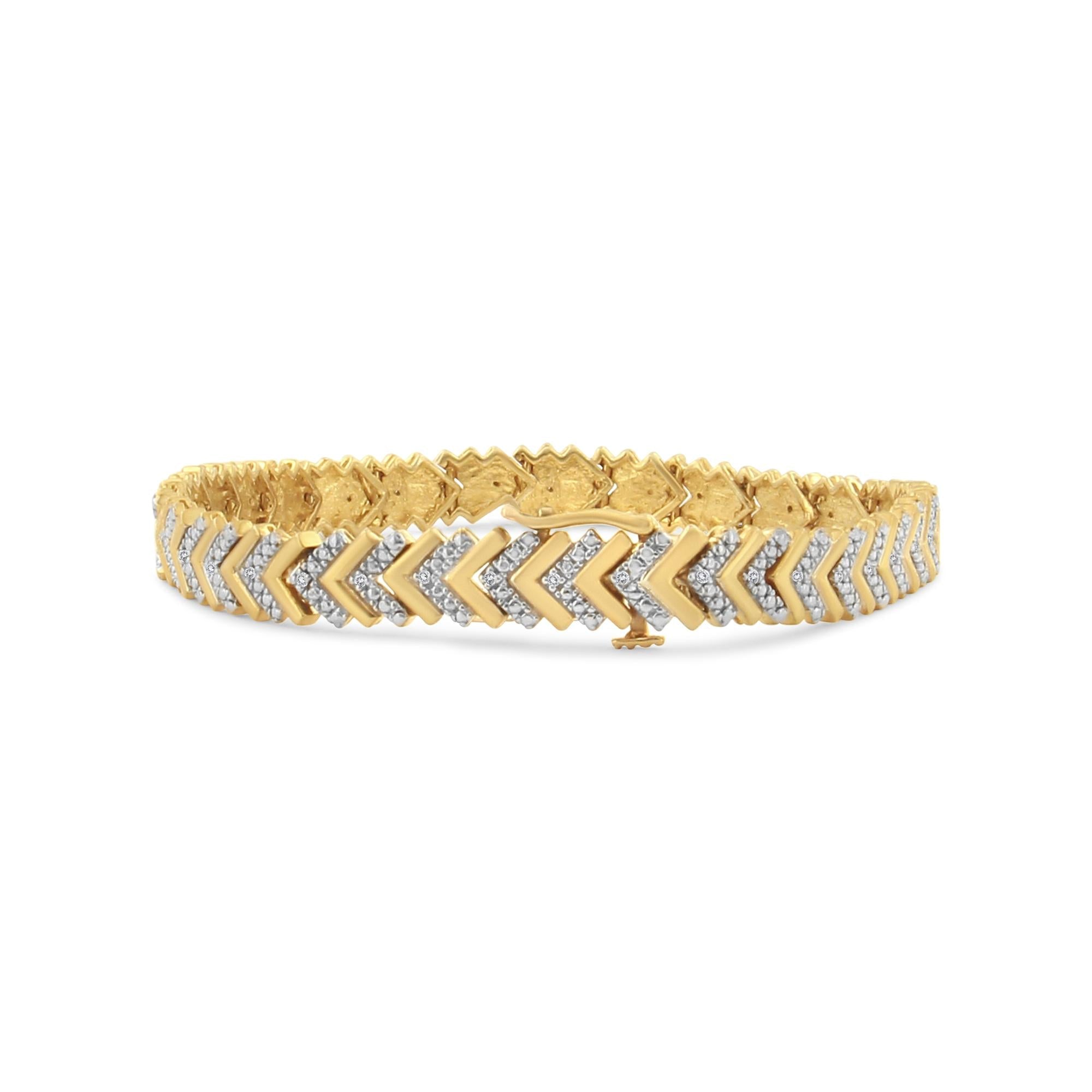 925 Sterling Silber Armband "Wave"