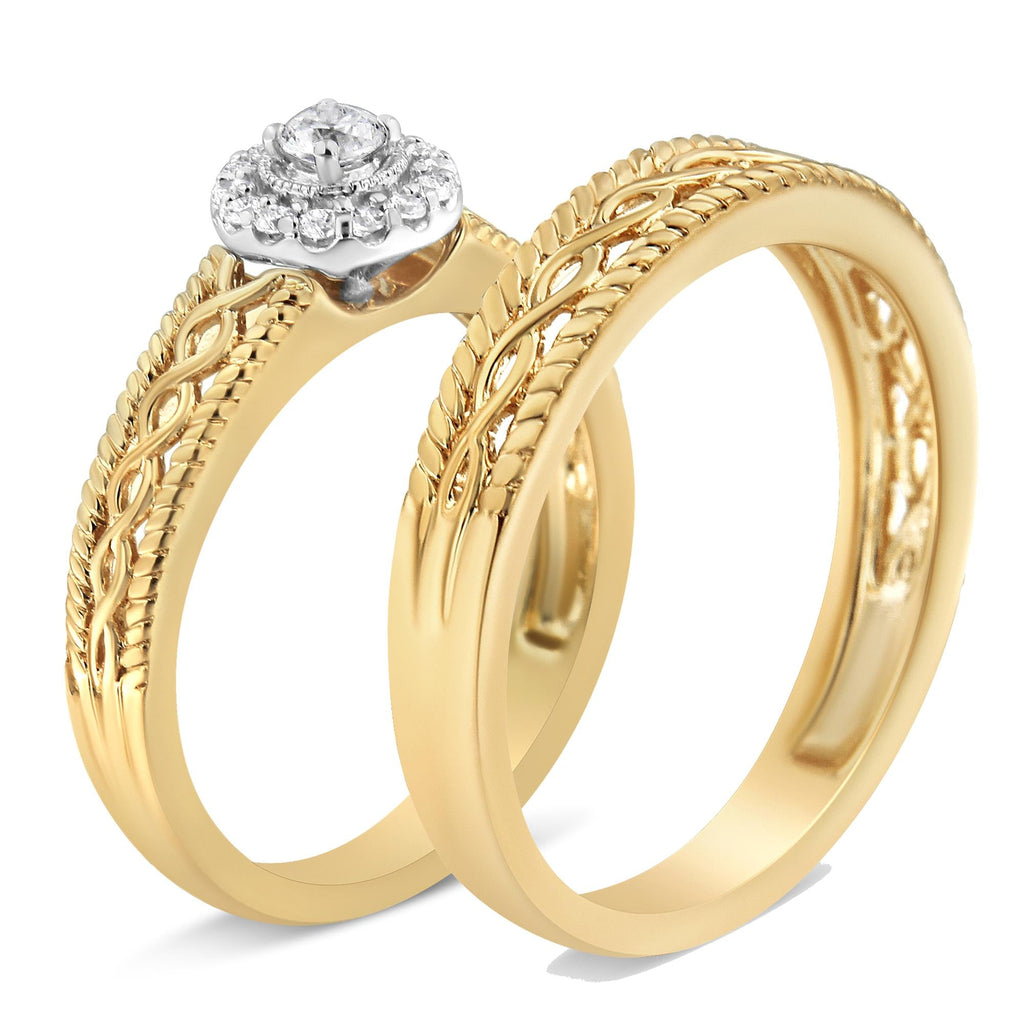 "pour l`amour" Ring- Set