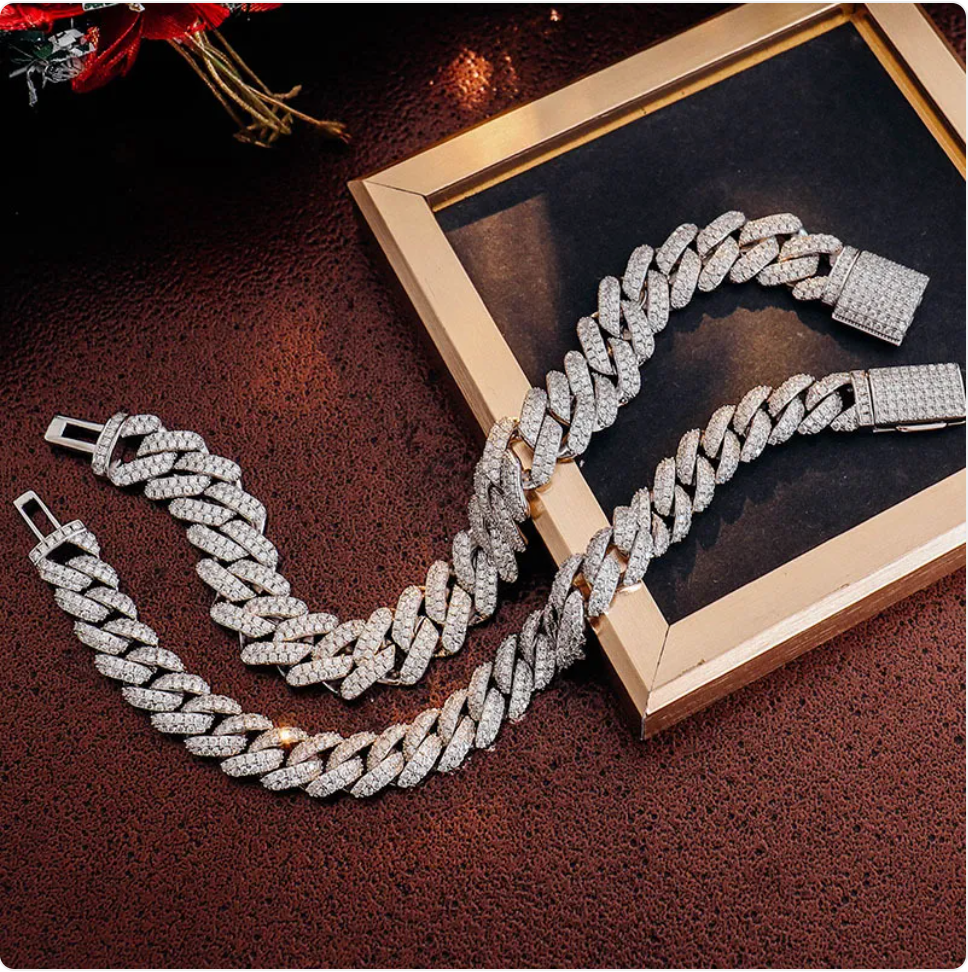 Moissanit Armband