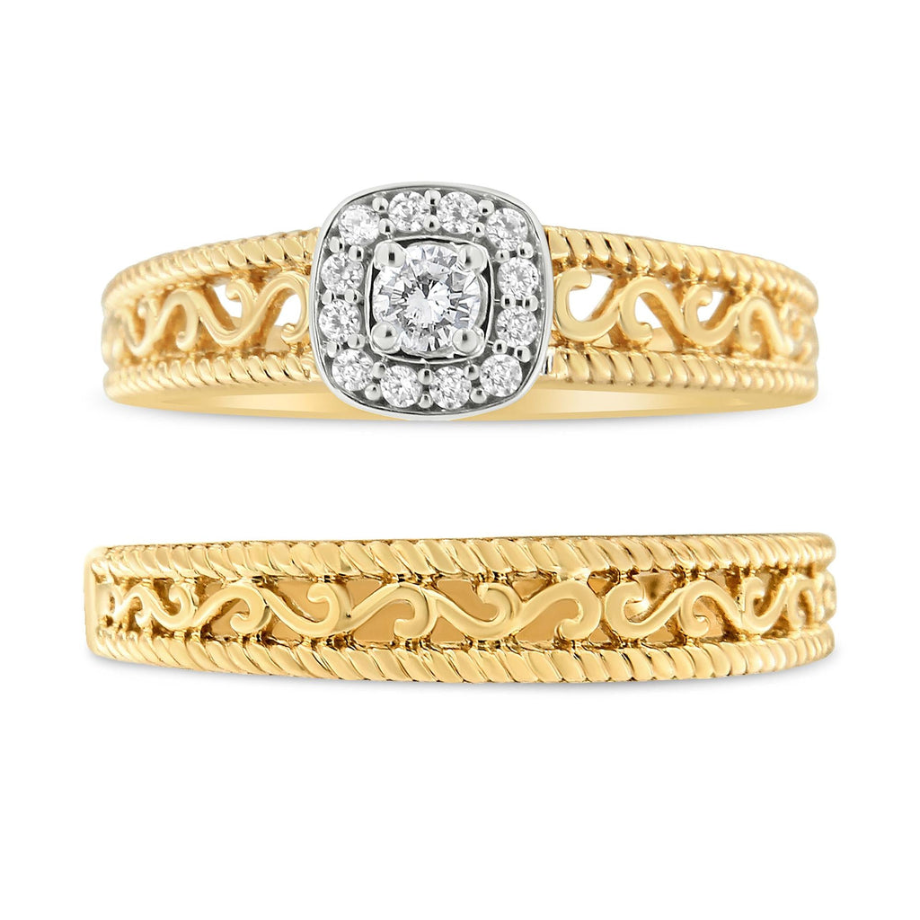 "Pour l`amour 2" Ring- Set